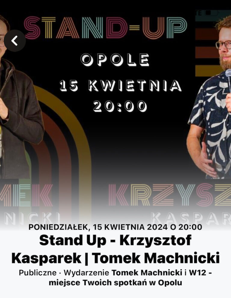 Stand Up – Krzysztof Kasparek | Tomek Machnicki